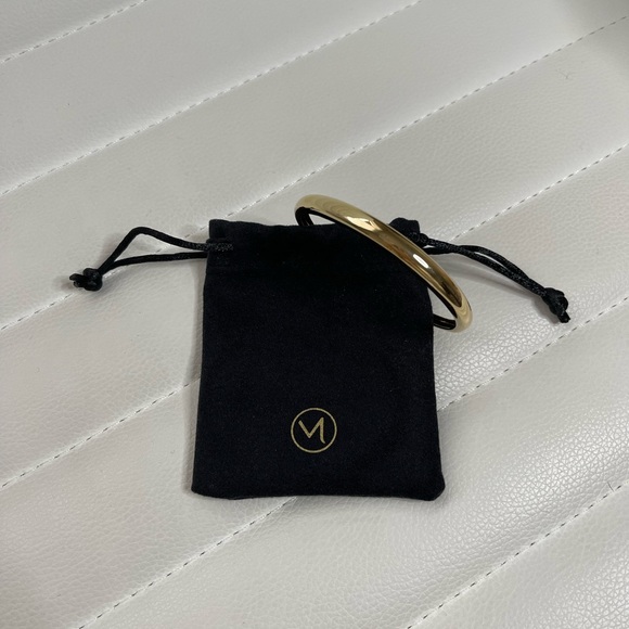 Mejuri Jewelry - Mejuri Dome Cuff Bracelet Gold Vermeil